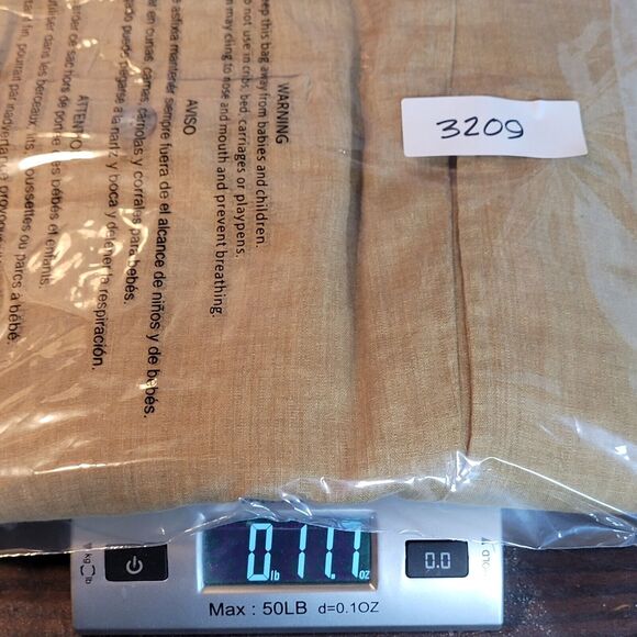 Romeo Gigli 100% Linen Vintage 90s Mens Tan Pants Italy Tag 48x32 Measures 32x28 - Picture 11 of 11